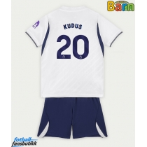 Tottenham Hotspur Mohammed Kudus #20 Hjemmedraktsett Barn 2026-27 Kortermet (+ Korte bukser)